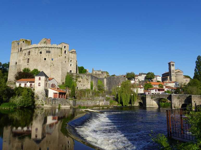 Vue panoramique de Clisson